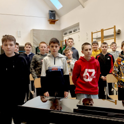 Intenzivne pevske vaje 